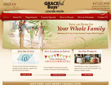 Tablet Screenshot of gracefulbuys.com